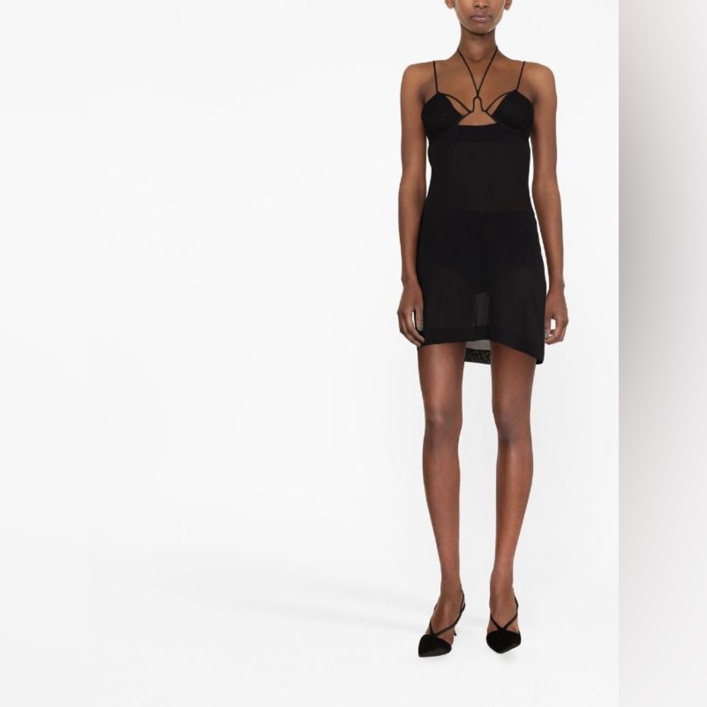 $1060 Nensi Dojaka underwire strappy mini dress size xs - Picture 7 of 13